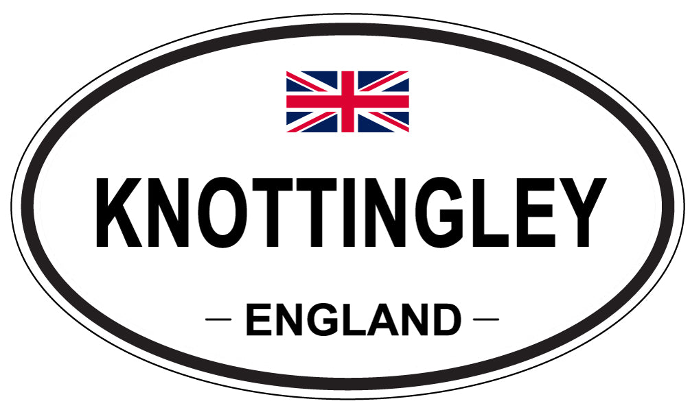 KNOTTINGLEY, England - Oval Magnet