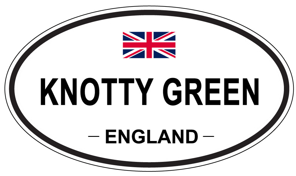KNOTTY GREEN, England - Oval Magnet