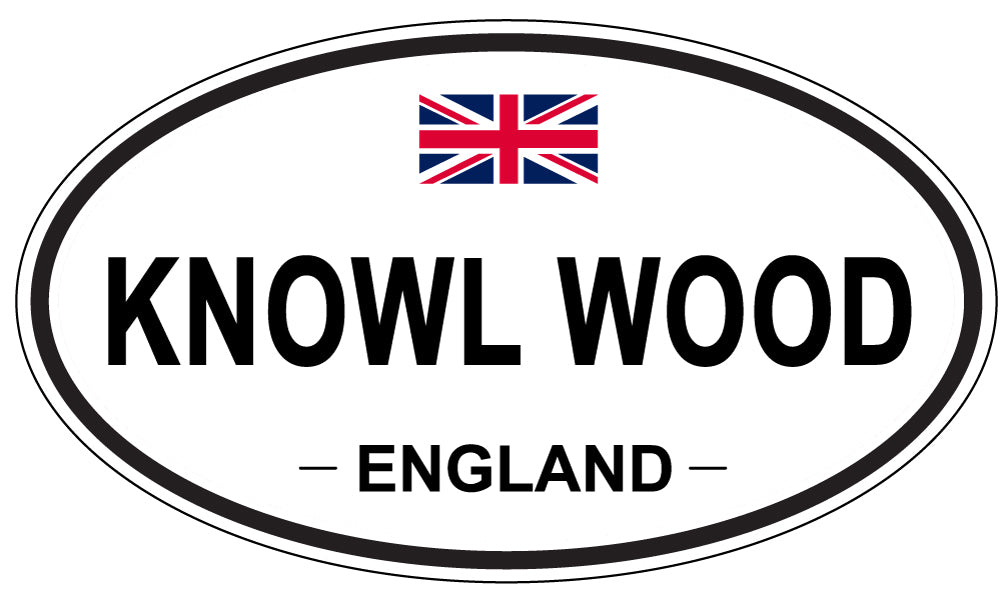 KNOWL WOOD, England - Oval Magnet