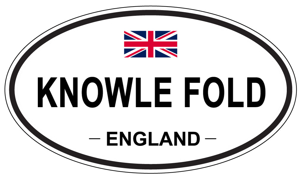KNOWLE FOLD, England - Oval Magnet