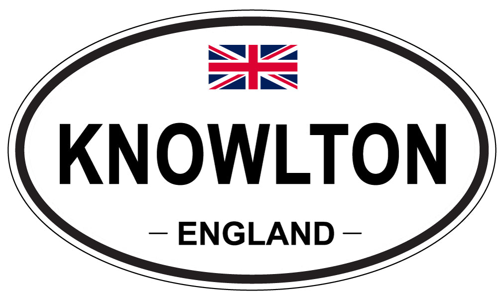 KNOWLTON, England - Oval Magnet