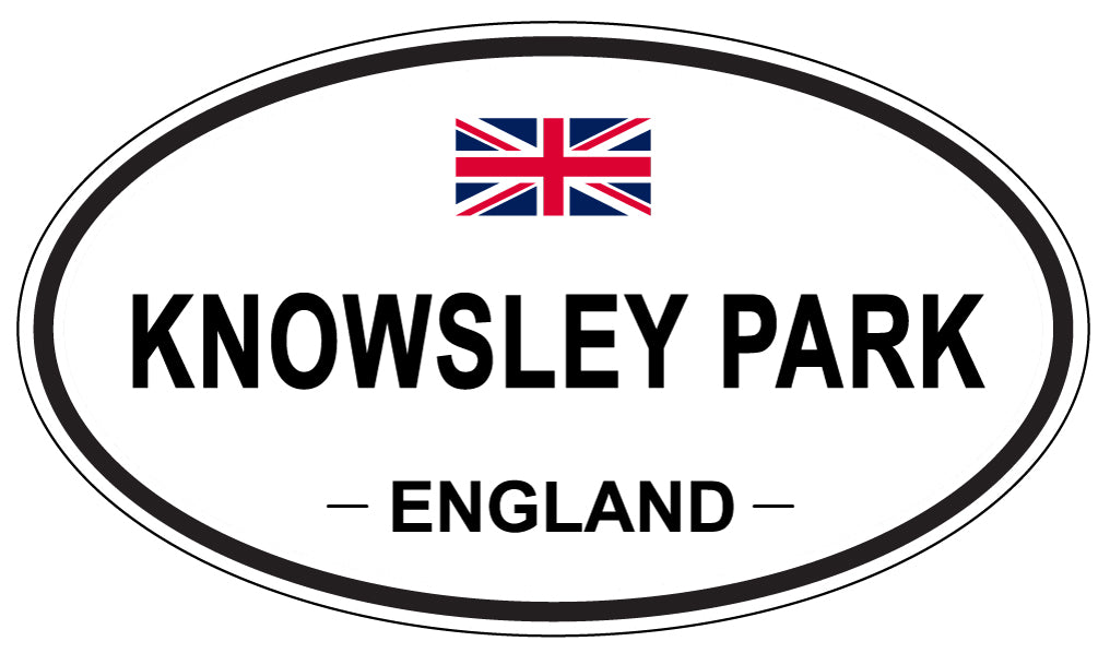 KNOWSLEY PARK, England - Oval Magnet