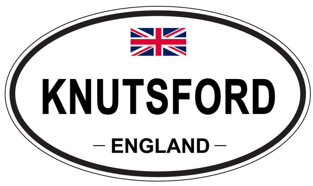 KNUTSFORD, England - Oval Magnet