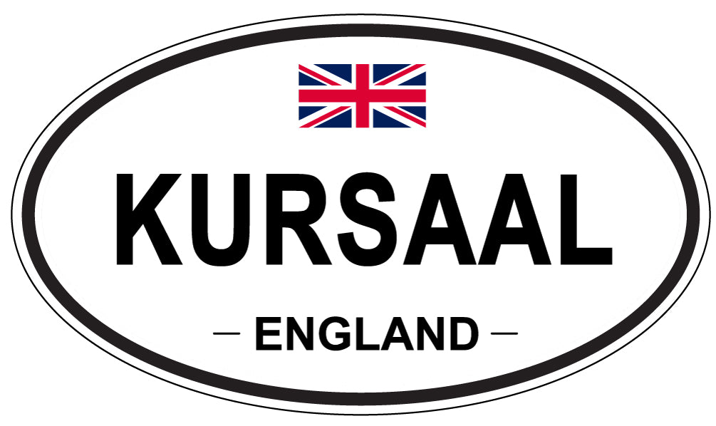 KURSAAL, England - Oval Magnet