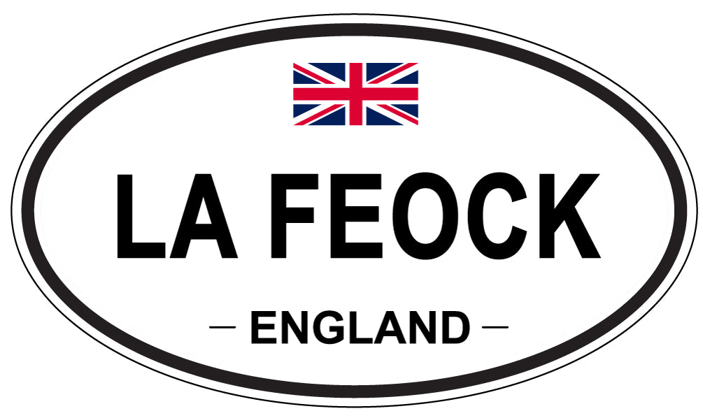 LA FEOCK, England - Oval Magnet