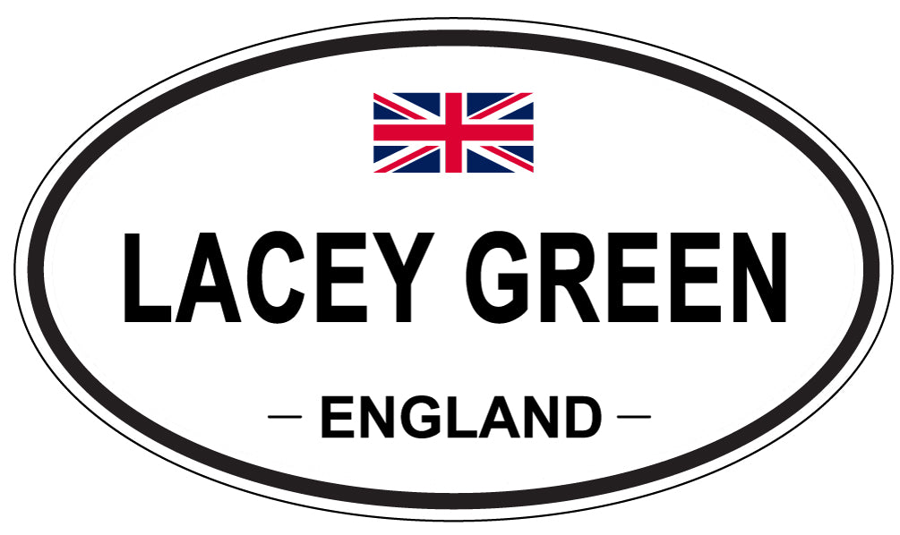 LACEY GREEN, England - Oval Magnet