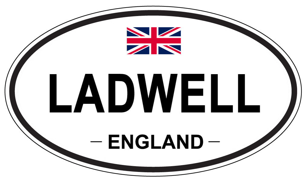 LADWELL, England - Oval Magnet