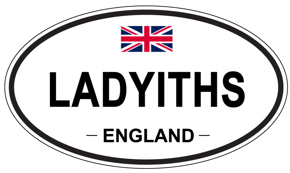 LADYITHS, England - Oval Magnet