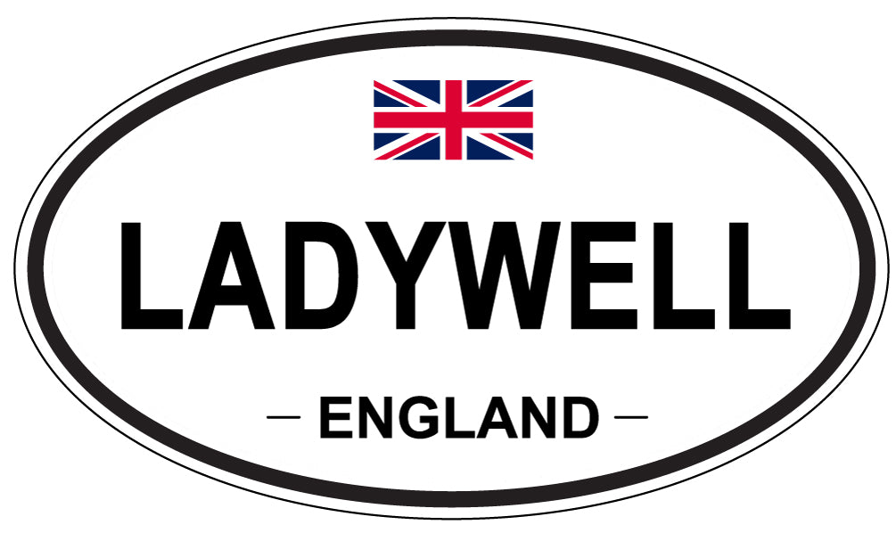 LADYWELL, England - Oval Magnet