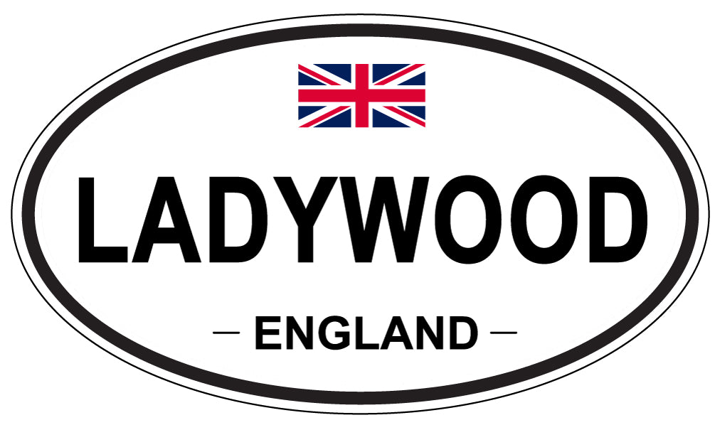 LADYWOOD, England - Oval Magnet