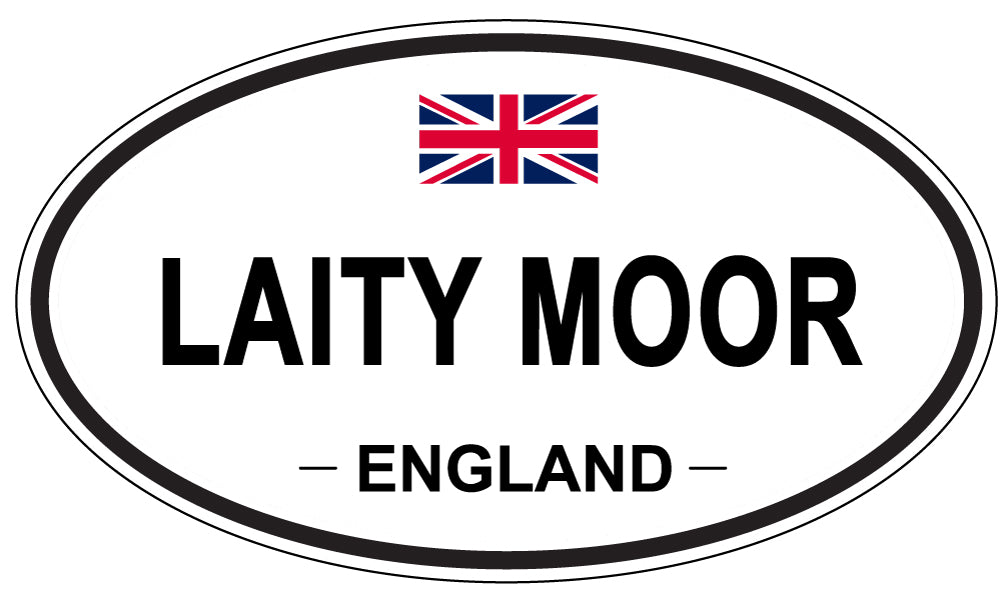 LAITY MOOR, England - Oval Magnet
