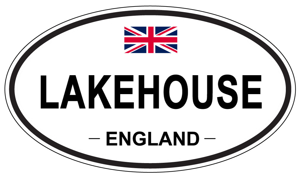LAKEHOUSE, England - Oval Magnet