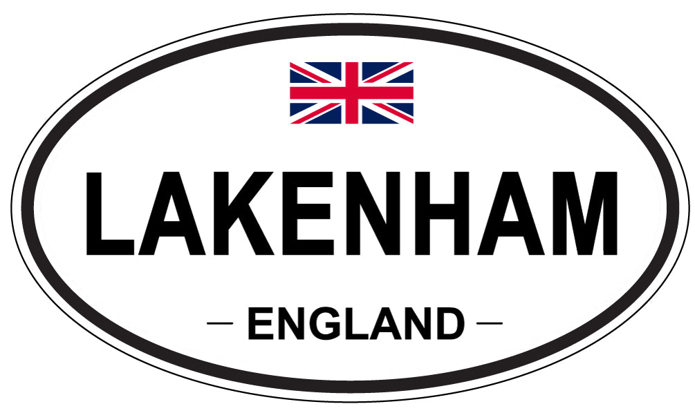 LAKENHAM, England - Oval Magnet