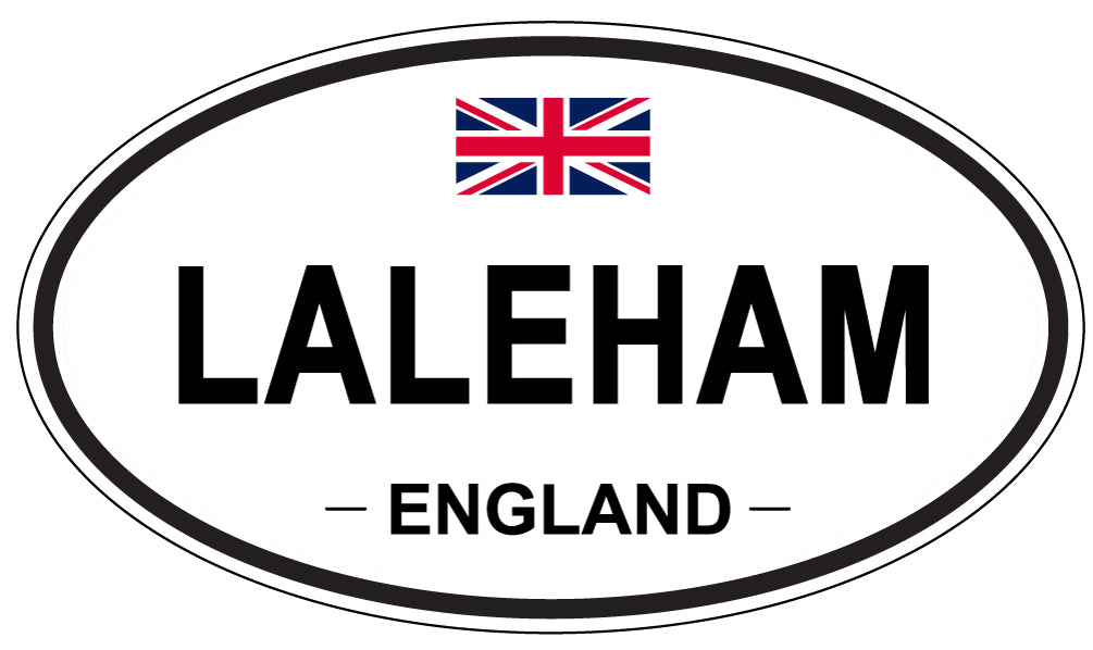 LALEHAM, ENGLAND - Oval Sticker