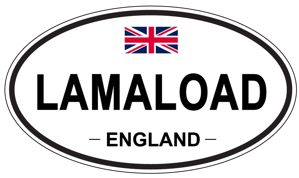 LAMALOAD, England - Oval Magnet