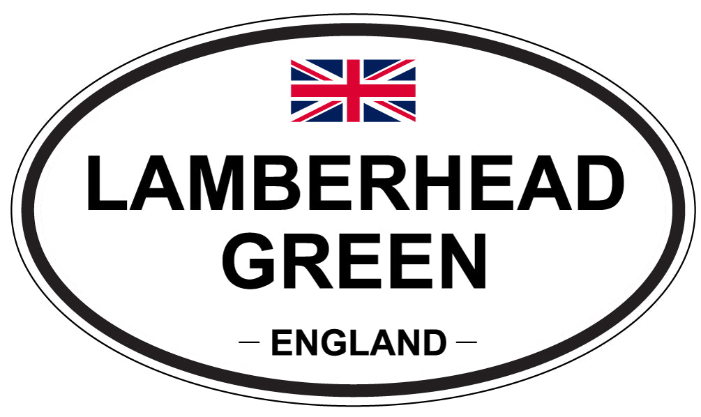 LAMBERHEAD GREEN, England - Oval Magnet