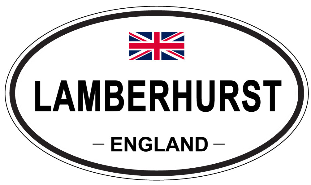 LAMBERHURST, England - Oval Magnet