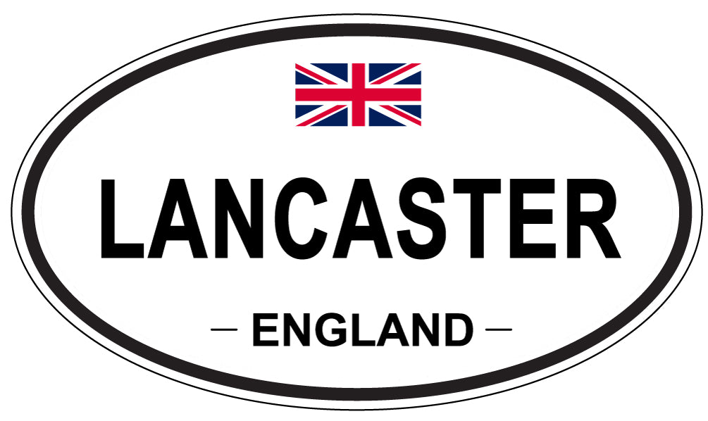 LANCASTER, England - Oval Magnet