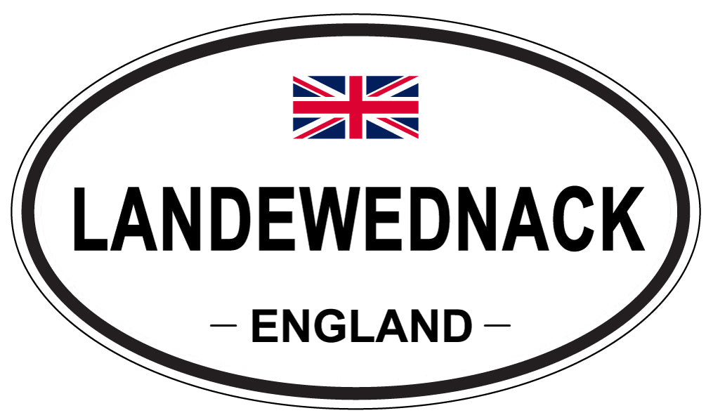 LANDEWEDNACK, England - Oval Magnet