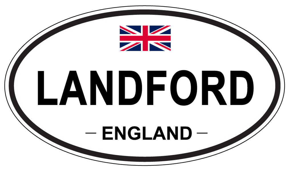 LANDFORD, England - Oval Magnet