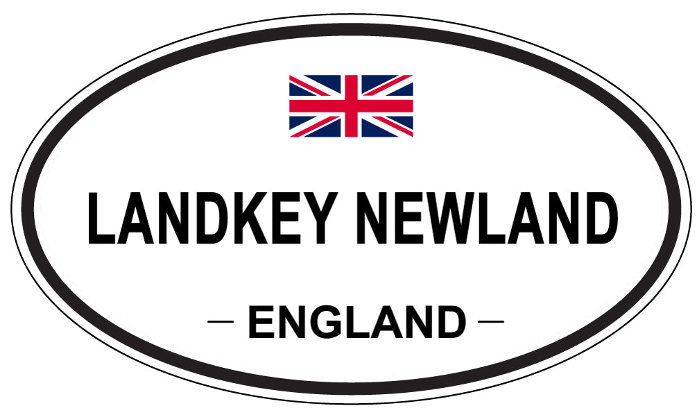 LANDKEY NEWLAND, England - Oval Magnet