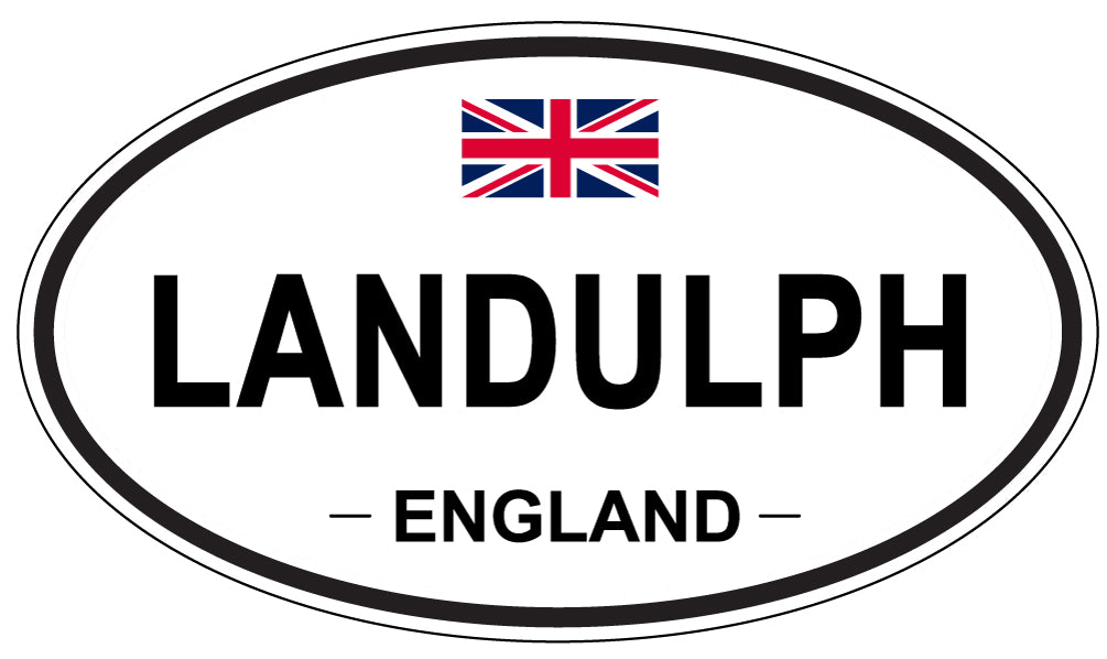 LANDULPH, England - Oval Magnet