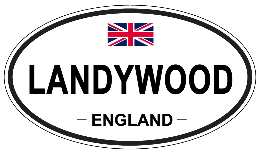 LANDYWOOD, England - Oval Magnet