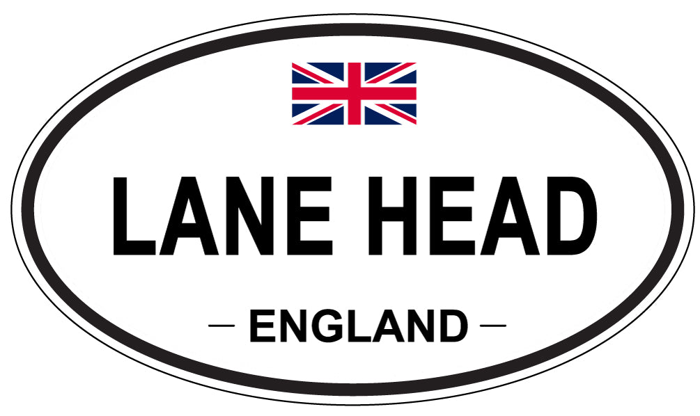 LANE HEAD, England - Oval Magnet