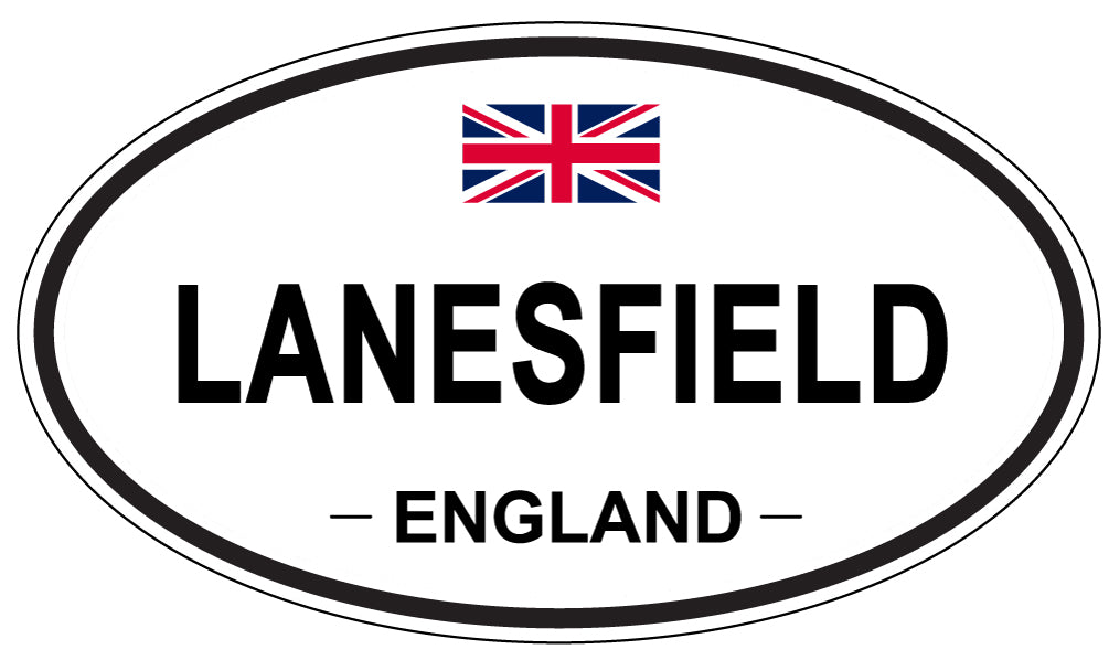 LANESFIELD, England - Oval Magnet