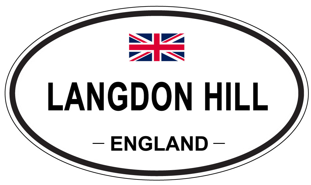 LANGDON HILL, England - Oval Magnet