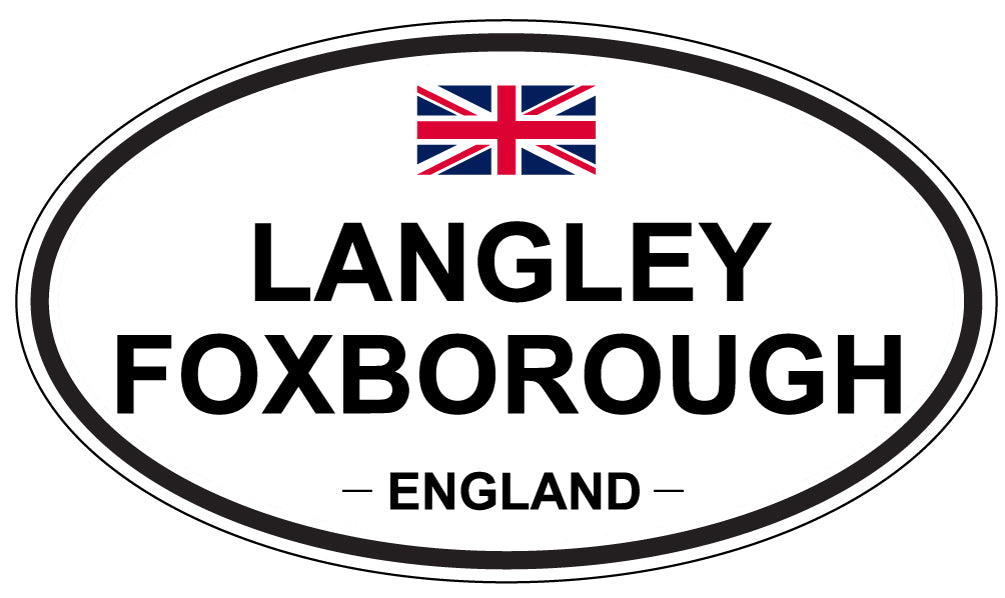 LANGLEY FOXBOROUGH, England - Oval Magnet
