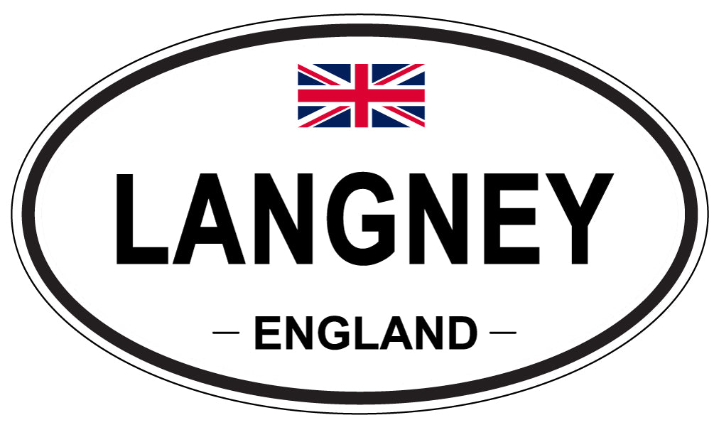 LANGNEY, England - Oval Magnet