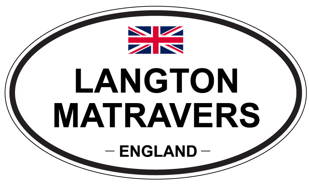 LANGTON MATRAVERS, England - Oval Magnet