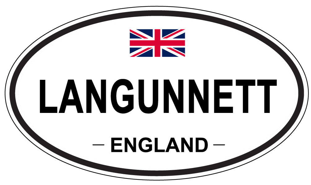LANGUNNETT, England - Oval Magnet