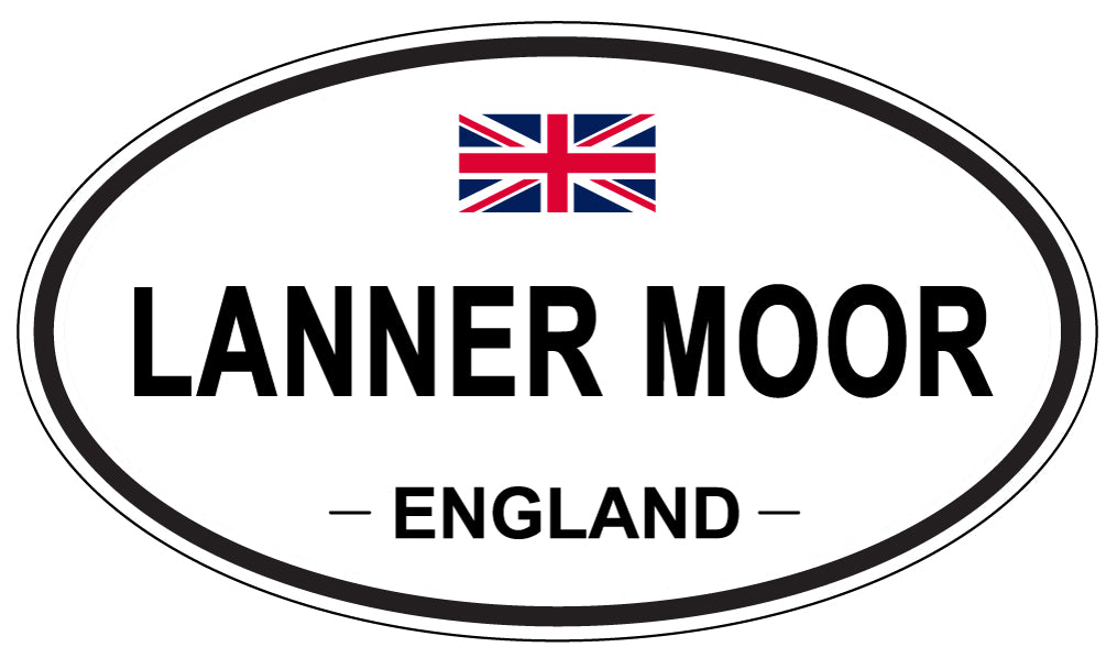 LANNER MOOR, England - Oval Magnet