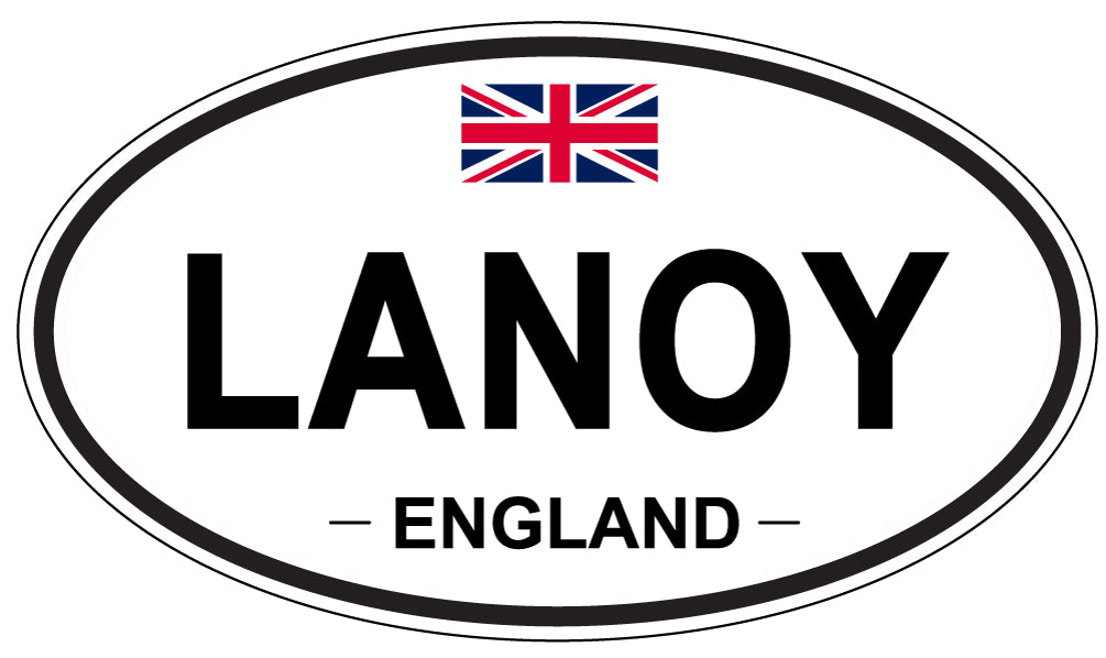 LANOY, England - Oval Magnet