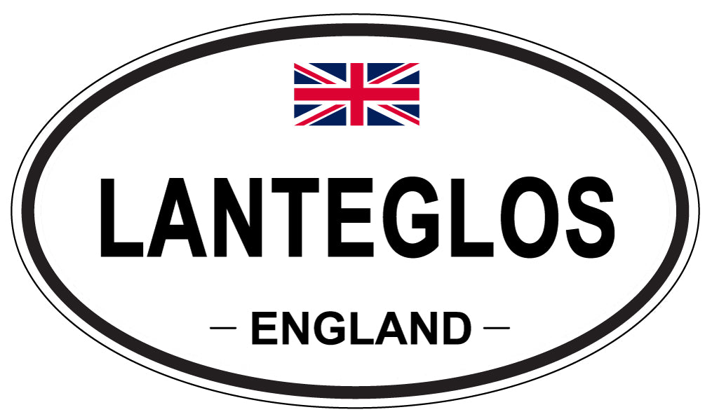 LANTEGLOS, England - Oval Magnet