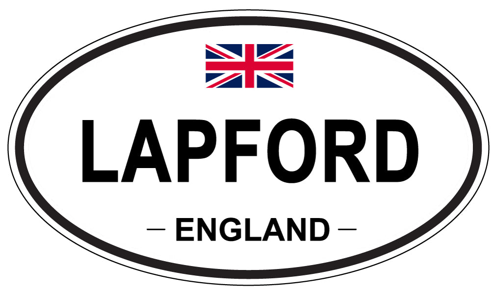 LAPFORD, England - Oval Magnet