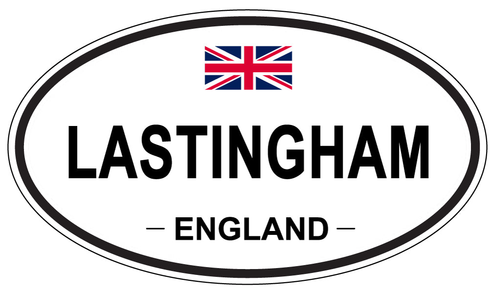LASTINGHAM, England - Oval Magnet