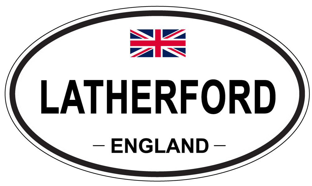 LATHERFORD, England - Oval Magnet