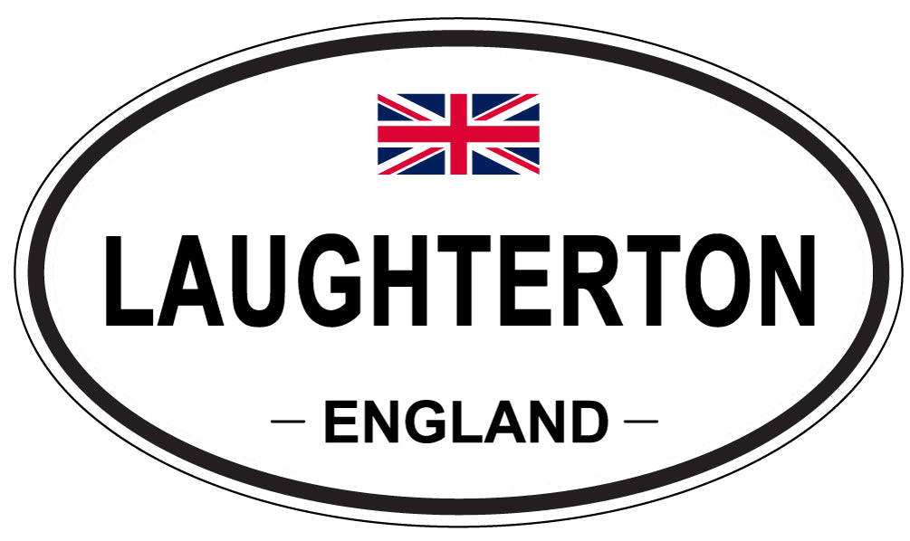 LAUGHTERTON, England - Oval Magnet