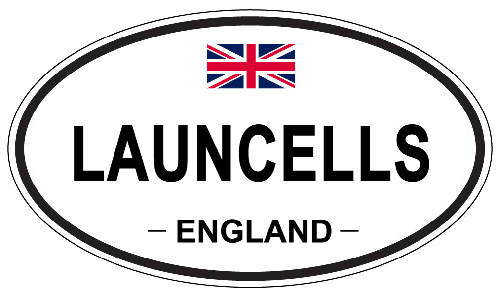 LAUNCELLS, England - Oval Magnet