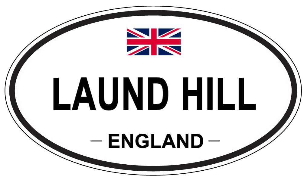 LAUND HILL, England - Oval Magnet