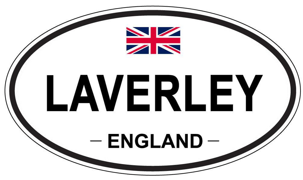 LAVERLEY, England - Oval Magnet