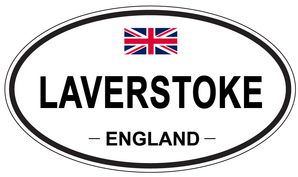 LAVERSTOKE, England - Oval Magnet