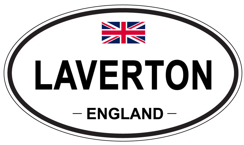 LAVERTON, England - Oval Magnet