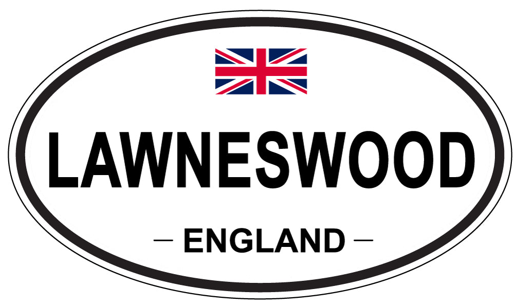LAWNESWOOD, England - Oval Magnet