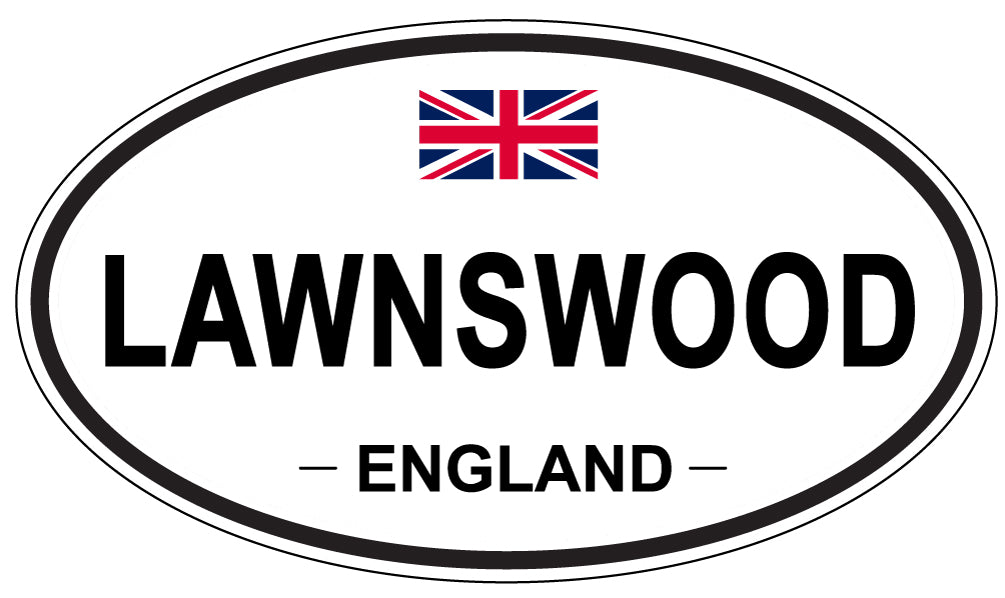 LAWNSWOOD, England - Oval Magnet