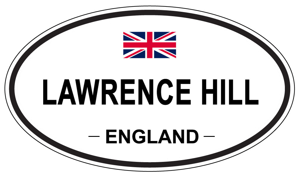 LAWRENCE HILL, England - Oval Magnet