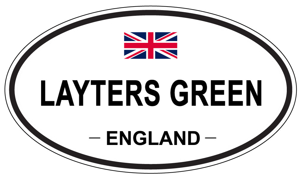 LAYTERS GREEN, England - Oval Magnet